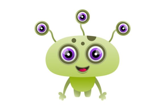 Download Illustration Vector Alien Design Kawaii - Alien design Collection