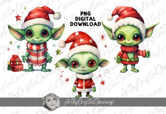 Download Christmas Holiday Space Alien Design PNG - Alien design Collection