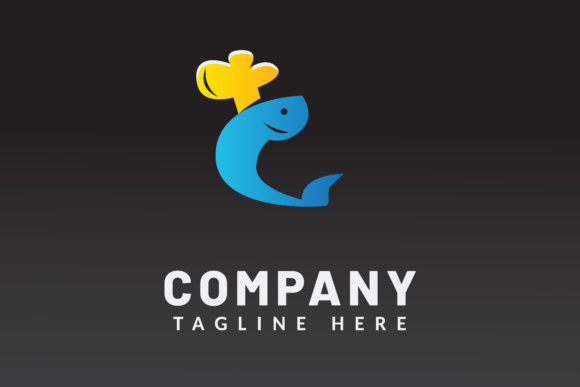 Download Fish Hat Chef Illustration Logo Template - Logo Collection