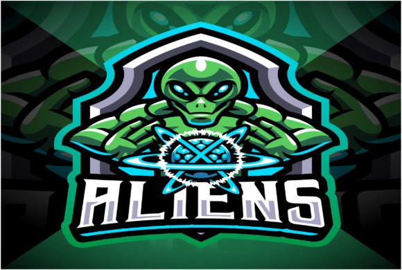 Download Alien Esport Mascot Logo Design - Logo Collection