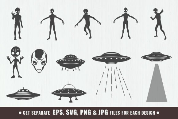 Download Alien Svg, Alien Spaceship Svg - Alien svg Collection