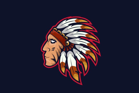 Download Apache Mascot E Sport Logo Design - Logo Collection