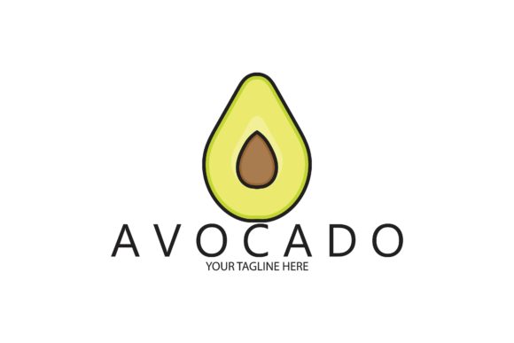 Download Avocado Vector Logo Template - Logo Collection